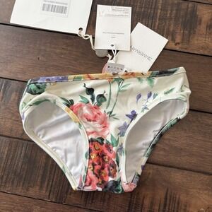 Zimmermann Kids Floral Bikini Bottoms (only) Size 1 Girls Swimwear